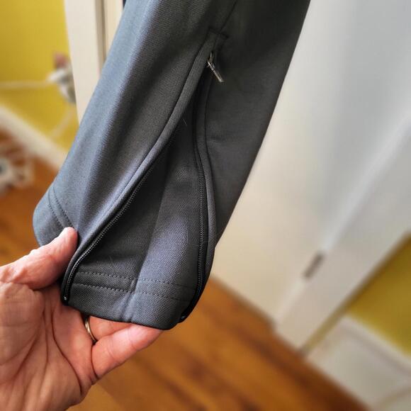 Pennant black athletic sweatpants with a white "16" graphic on the leg men's Med - Picture 4 of 9